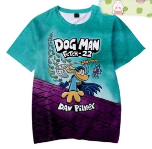 Dog man t shirt cloth kids boy girl top 150cm - Picture 1 of 3