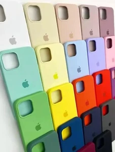 COVER in silicone per iPhone16 15 13 11 14 12 Pro Max. Vari colori disponibili. - Imagen 1 de 32