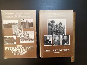 Secretary of Defense History Books: Vol.1 & 2 Formative Years Test of War HCDJ - Imagen 1 de 23