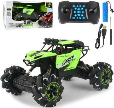 RC 1:16 High-Speed Dancing Lateral Drift Buggy Car Off-Road - Green - Image 1 of 4