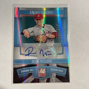 2010 Donruss Elite Extra Edition Franchise Futures Signatures Ross Wilson Auto