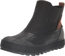 Wolverine Men's Torrent Trek Waterproof Insulated Chelsea Snow Boot 10.5, Black
