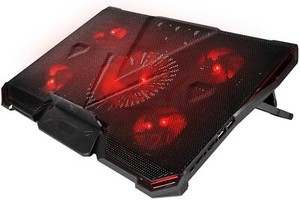 Simple Deluxe Laptop Cooling Pad for 12-17 Inch with 5 High-Speed Fans 2 USB