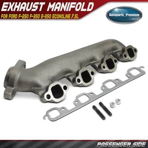 Passenger Right Exhaust Manifold for Ford F-250 F-350 E-350 Econoline V8 7.5L - Picture 1 of 10