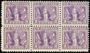 537, Mint FVF NH 3¢ Liberty Block Of Six SCV $120 * Stuart Katz - Picture 1 of 1