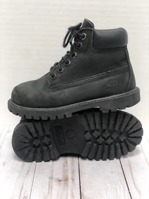 "Bota Timberland Chukka Niños (Talla 10 Juveniles) 12807 BOTAS NEGRAS NOBUCK 5""" Foto 1 de 4