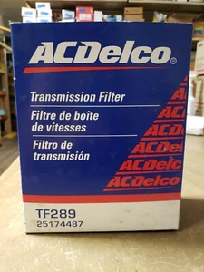 Auto Transmission Filter Kit ACDelco  TF289 25174487 19JS0088-E11 - Picture 1 of 2