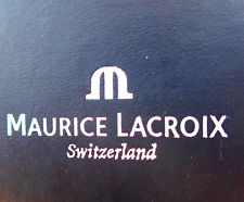 gepflegte Uhren-Box der Firma Maurice Lacroix