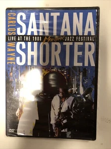 Carlos Santana and Wayne Shorter: Live at the 1988 Montreux Jazz Festival (DVD, - Imagen 1 de 3