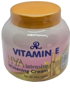 Aron Vitamin E HYA Intensive Whitening Cream Moisturizer & Skin Revitalizer Pink - Picture 1 of 3