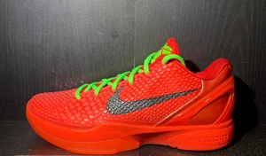Nike Kobe 6 Protro Reverse Grinch Red MAMBA FV4921-600 Size 9.5 NEW - Picture 1 of 5