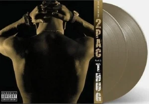 2Pac The Best Of 2Pac Part 1 Thug LP Album vinyl record limited 2 x gold 2025 - Picture 1 of 13
