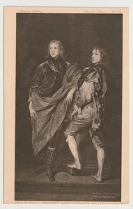 Vintage London Anthony van Dyck George Villiers Francis Villiers Postkarte - Bild 1 von 2