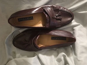 Johnson And Murphy Herren Braun Halbschuhe Größe 12 W - Bild 1 von 7