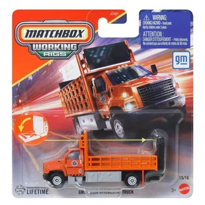 Matchbox - 2025 Working Rigs 15/16 GMC 3500 Attenuator Truck (BBJBX81) - Picture 1 of 1