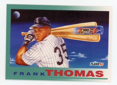 Fleer Pro Visions 1992 Frank Thomas #712 como nuevo patio Foto 1 de 2
