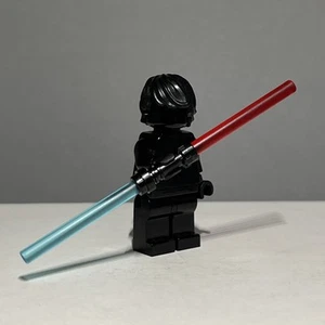 LEGO Star Wars Lightsaber / Black Hilt / Red And Blue Mini Blade - Picture 1 of 4