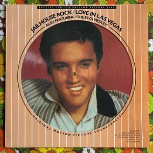 Elvis Presley Jailhouse Rock Love In Las Vegas Vinyl LP Record Import G+ - Picture 1 of 3