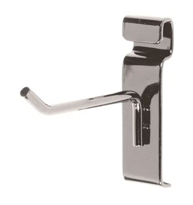 SSWBasics Boutique Raw Steel 4 inch Peg Hook for Wire Grid Pack of 25 - Picture 1 of 1