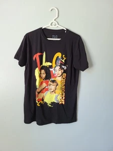 TLC No Scrubs Black T-Shirt Women's Medium Short Sleeve Cotton Graphic Tee NWT - Picture 1 of 4