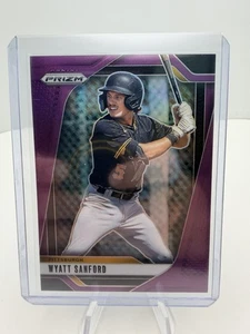 2025 Panini Prizm Wyatt Sanford Purple Refractor #19/149 - Picture 1 of 2