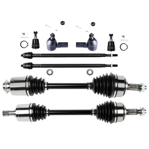 Front Tie Rod End Ball Joint with CV Axle Shaft For 2002-2006 Honda CR-V 2.4L - Picture 1 of 12