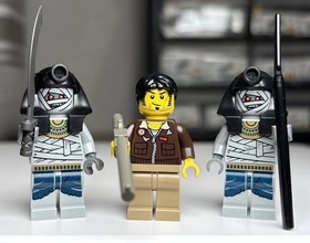 LEGO Pharaoh's Quest: Jake Raines 2 Mummy Warriors pha012 pha003 7326 2011