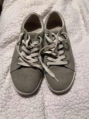 Zapatillas Tenis Taos Para Mujer Verdes Con Cordones Estrella Lona Talla 10 Foto 1 de 4