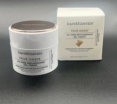 Crema hidratante gel reponedor sin aceite bareMinerals True Oasis 1,7 oz nueva en caja Foto 1 de 2