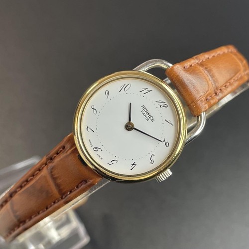 HERMÈS Orologio Hermes Al_sault donna quarzo oro