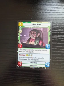 Star Wars Unlimited - Jump to Lightspeed - Nien Nunb - Rare #093 - Bild 1 von 2