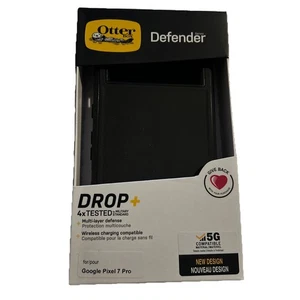 BRAND NEW OTTERBOX DEFENDER SERIES CASE DROP+ Google Pixel 7 Pro - BLACK - Photo 1 sur 2