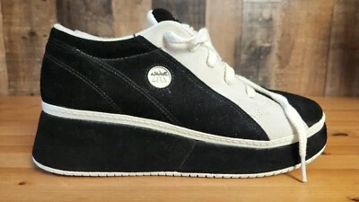 Zapatillas deportivas de cuña con plataforma Airwalk vintage años 90 para mujer talla 10 gamuza zapatos de skate 1999 Foto 1 de 4