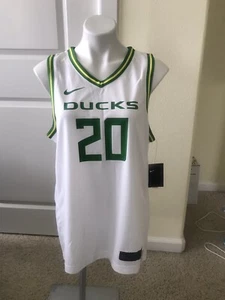 Brand New NWT Oregon Ducks Nike Sabrina Ionescu Jersey Name Medium White #20 - Picture 1 of 6