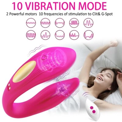 Clitorals Stimulator for Women G-Spot Dildo Clit  Anal Vibrator Couple Sex Toys - Image 1 of 4