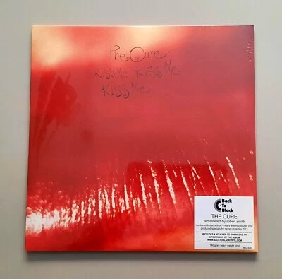 Cure - Kiss Me Kiss Me Kiss Me 2012 Record Store Day Numbered Red 180g New 2LP - Image 1 of 4