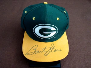 BART STARR GREEN BAY PACKERS MVP HOF SIGNED AUTO VINTAGE THE GAME CAP HAT JSA - Picture 1 of 5