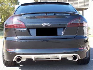 XR5 Look Rear Bumper Diffuser Addon for Ford Mondeo MK4 07-10 - Picture 1 of 9