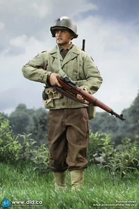 Dragon In Dreams DID 1/6 Scale WW II US Corporal Upham 29th Infantry Tech A80156 - Picture 1 of 10