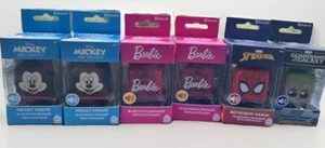 Mickey California Dream Barbie Bitty Boomer Mini Bluetooth Speakers Lot Of 6 New - Picture 1 of 1