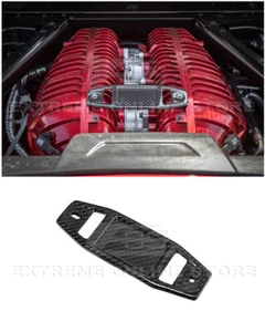 Para Corvette C8 Z06 23-Up | GM Estilo Fábrica FIBRA DE CARBONO Motor Constructor Plaga - Imagen 1 de 24