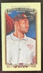 2012 Upper Deck Goodwin Champions Mini - #47 KARL MALONE HOF Jazz - Picture 1 of 2