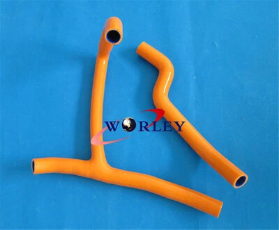 NJ-Silicone radiator hose for ATV KTM 450XC 525XC 2008 2009 2010 ORANGE new - Изображение 1 из 3