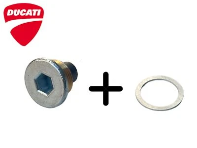 Tapón de drenaje de aceite original DUCATI Supersport GT ST2 ST3 ST4 SS 900 1000 Foto 1 de 4
