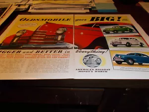 Anuncios de revista Oldsmobile 1940/2 por un dinero - Imagen 1 de 2