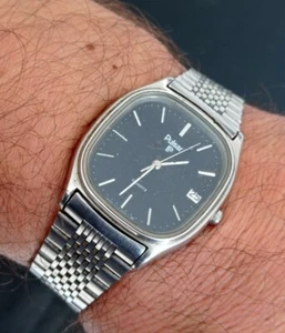 pulsar uomo 33MM ricambi riparazione non funziona Cal. Y112 vintage Japan acciai - Foto 1 di 12