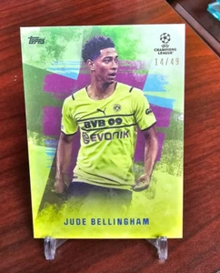 JUDE BELLINGHAM 2022 Topps Mount Curated Set Future Champions UCL Green /49 - Picture 1 of 3