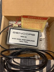 UNTESTED Sencore WBA 52 Wide Band 30dB Amplifier - Picture 1 of 2