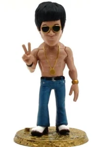 Bruce Lee in Jeans & Peace Sign 3" Mini Figure D-Formz LOOSE JC - Picture 1 of 1