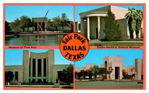 FAIR PARK Dallas, Texas TX multi view - Postcard - Foto 1 di 2